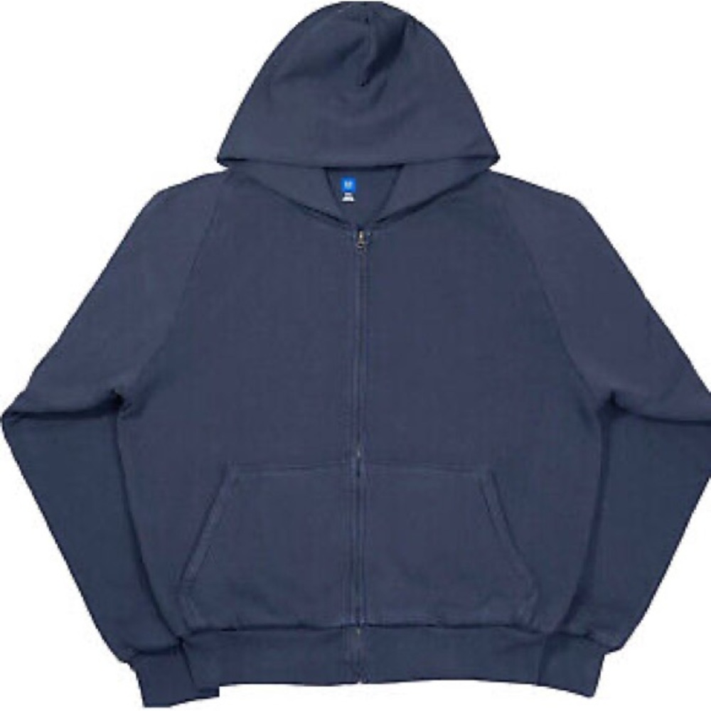*BRAND NEW YZY* Navy blue zip up hoodie